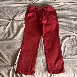Red pants